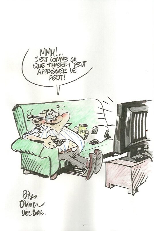 Foot maniacs par Olivier Saive - Dédicace