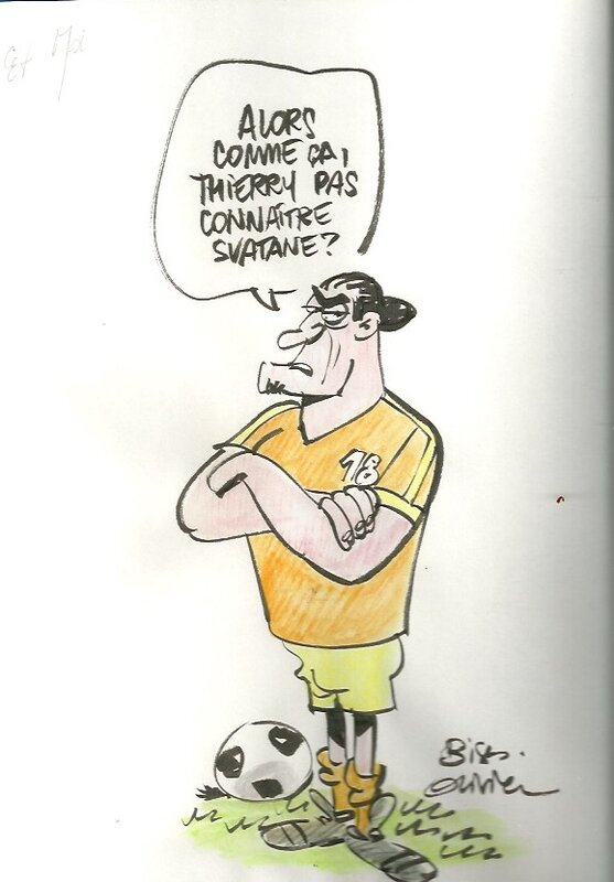 Foot maniacs par Olivier Saive - Dédicace