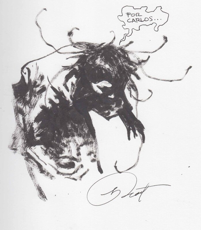The Sandman by George Pratt - Sketch
