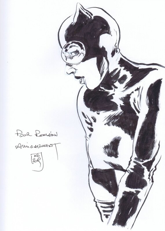 Catwoman par Duvet - Sketch