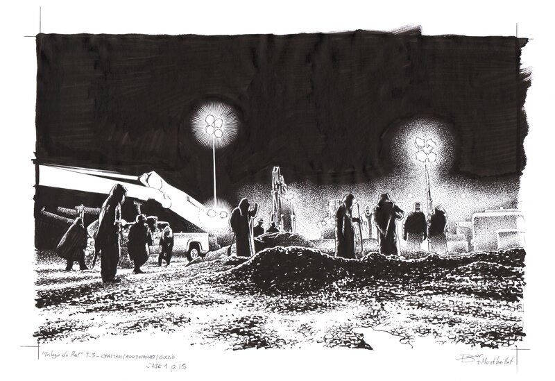 Boris Golzio, Michel Montheillet, Maxime Chattam, Trilogie du Mal 43_t3-p15 case 1 - Comic Strip