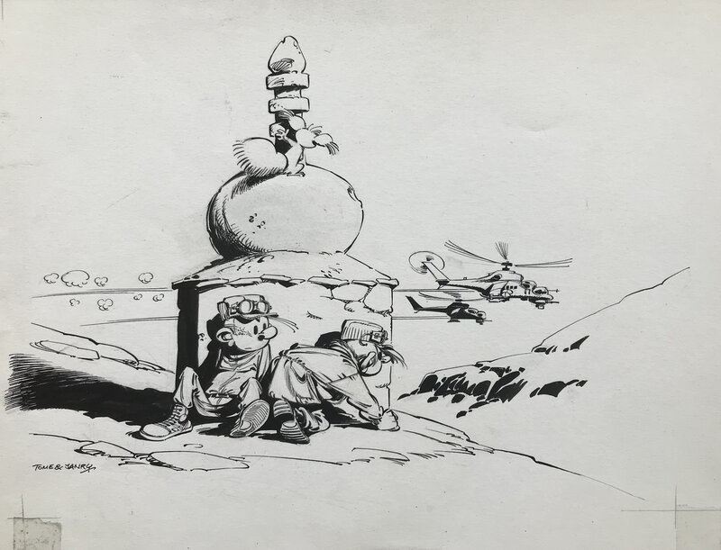 Janry, Tome, Spirou et Fantasio :La Frousse aux Trousses - Comic Strip
