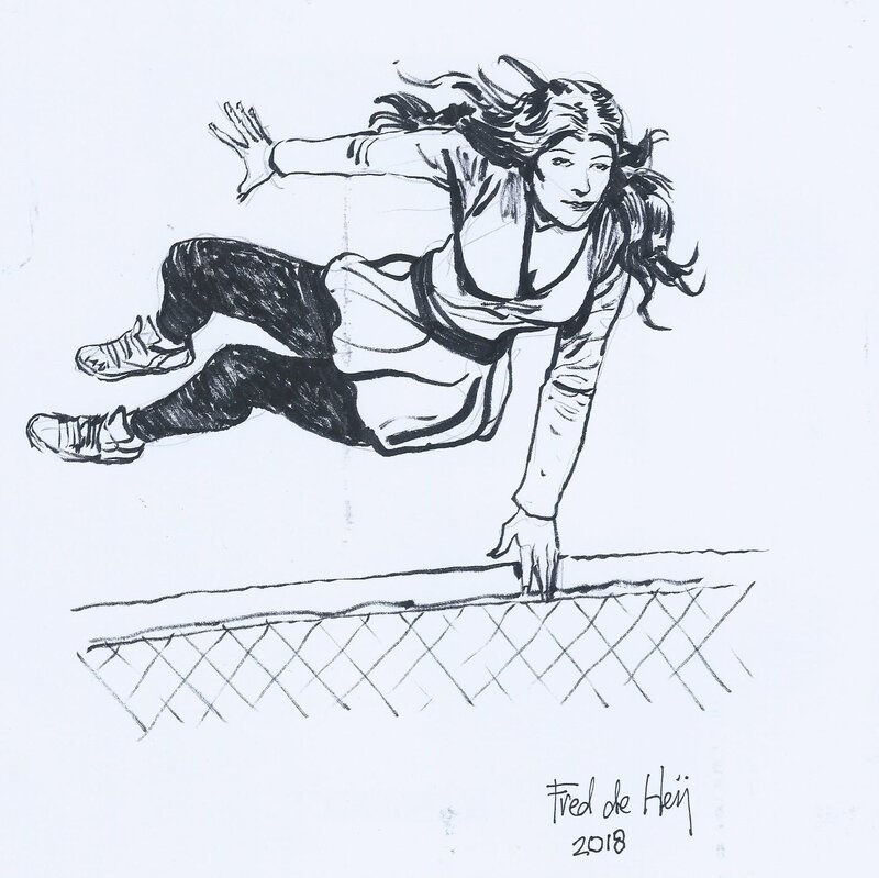 Fred De Heij -  Dedicace - Sketch