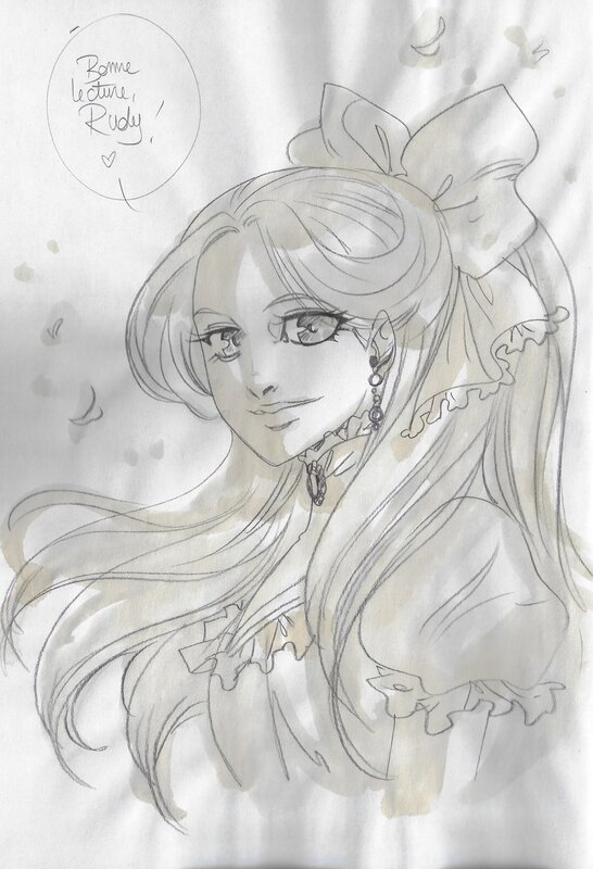 Moretti -  Dédicace - Sketch