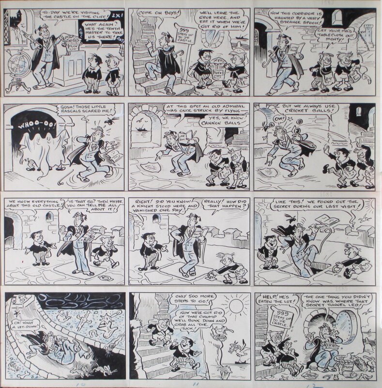 Haunted Castle by Bertie Brown - Comic Strip