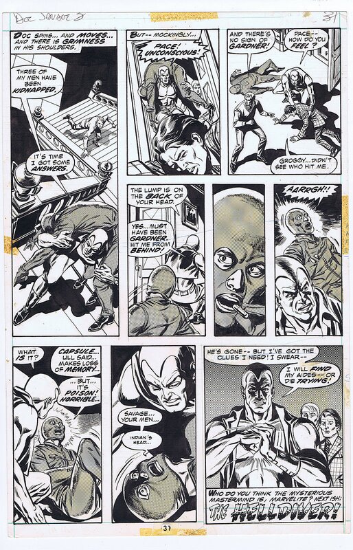 Ross Andru, Tom Palmer, Ross Andru - Doc Savage 3 p 20 - Comic Strip
