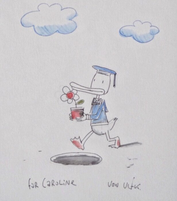 Donald  Duck by Ulf K. - Sketch