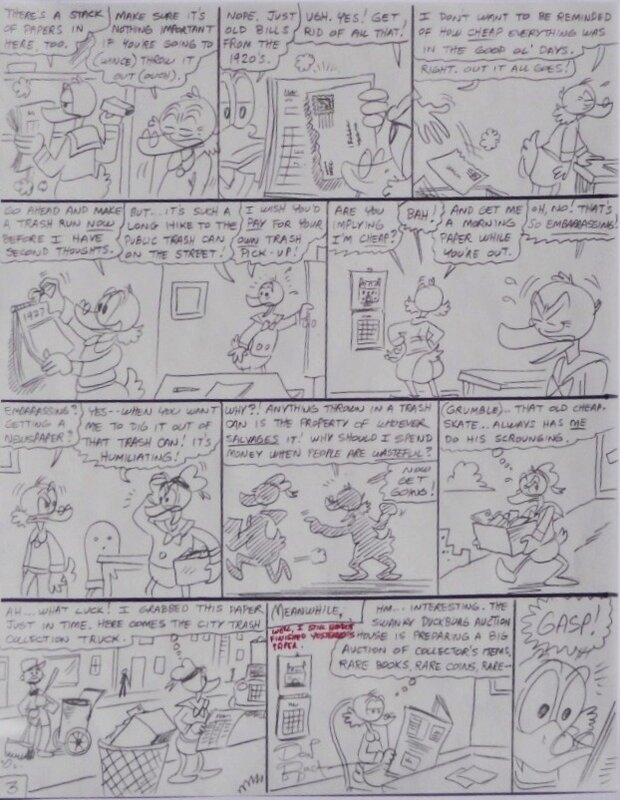 Don Rosa, Scrooge Trash and Treasure - Comic Strip
