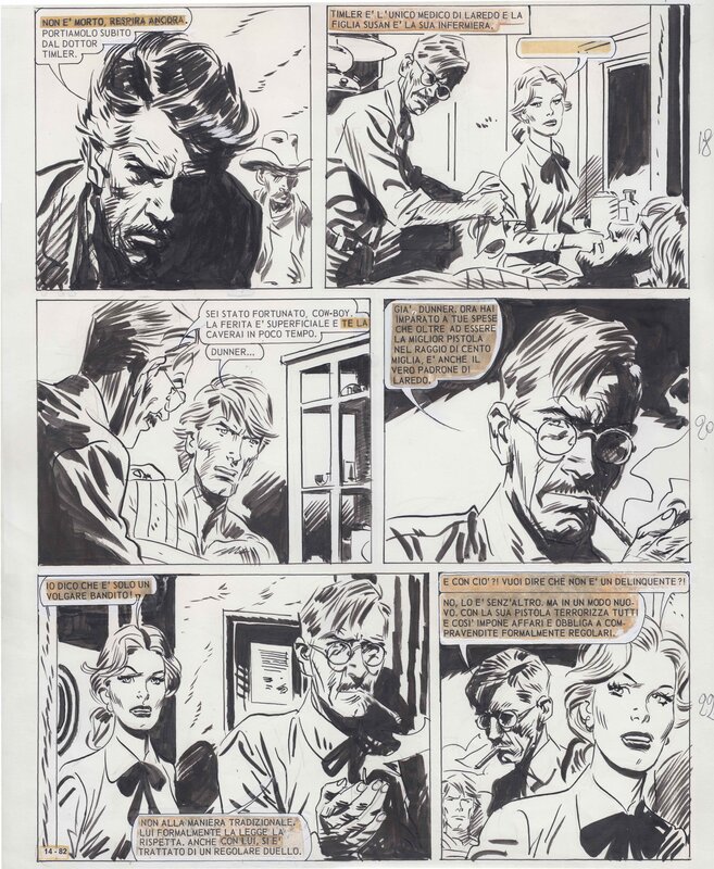 El último héroe by Jordi Bernet - Comic Strip