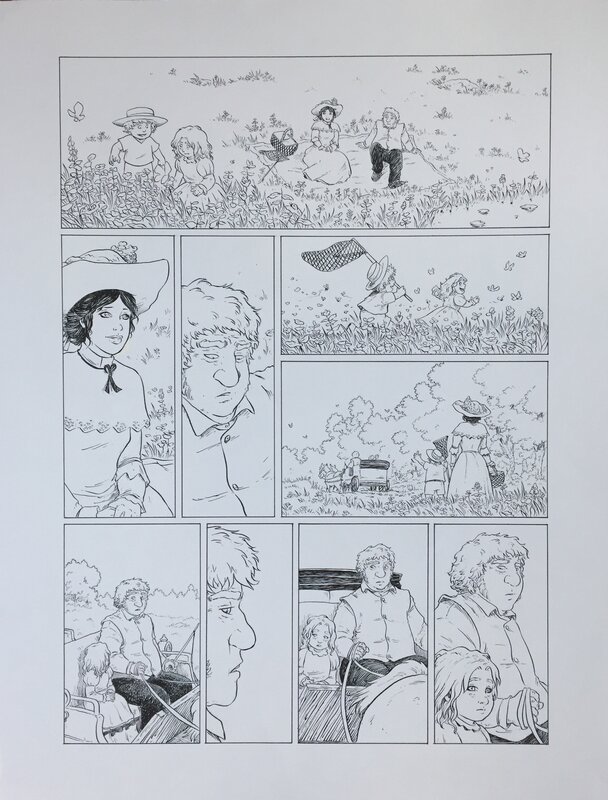 En vente - Brocéliande t7 p34 par François Gomès - Planche originale