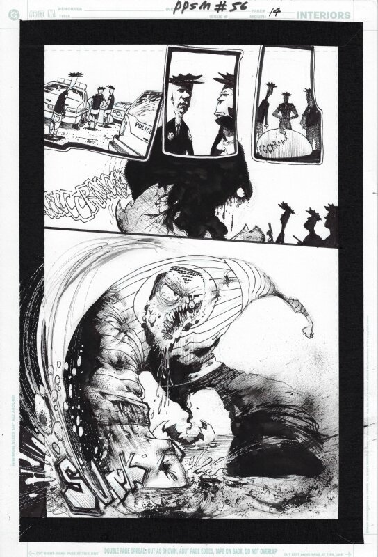 Sam Kieth, Peter Parker Spider Man Issue 56 Page 14 - Original art