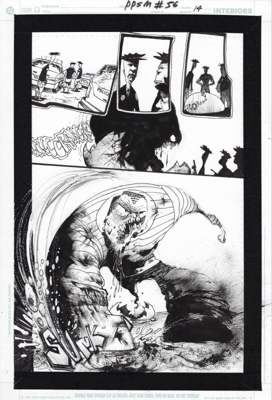 Sam Kieth, Peter Parker Spider Man Issue 56 Page 14 - Œuvre originale