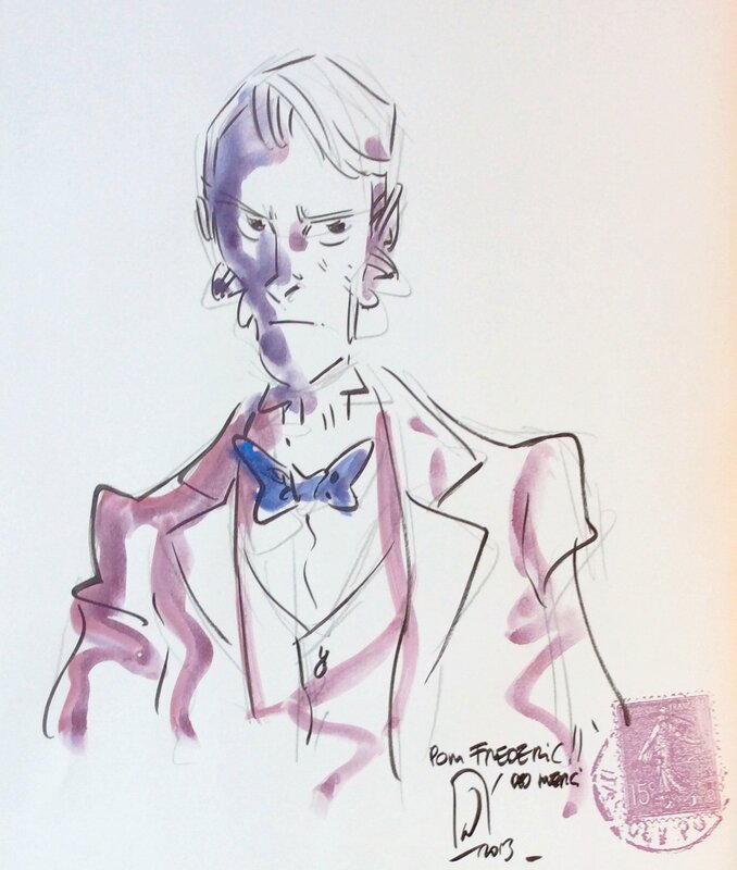 Silas Corey by Pierre Alary - Sketch