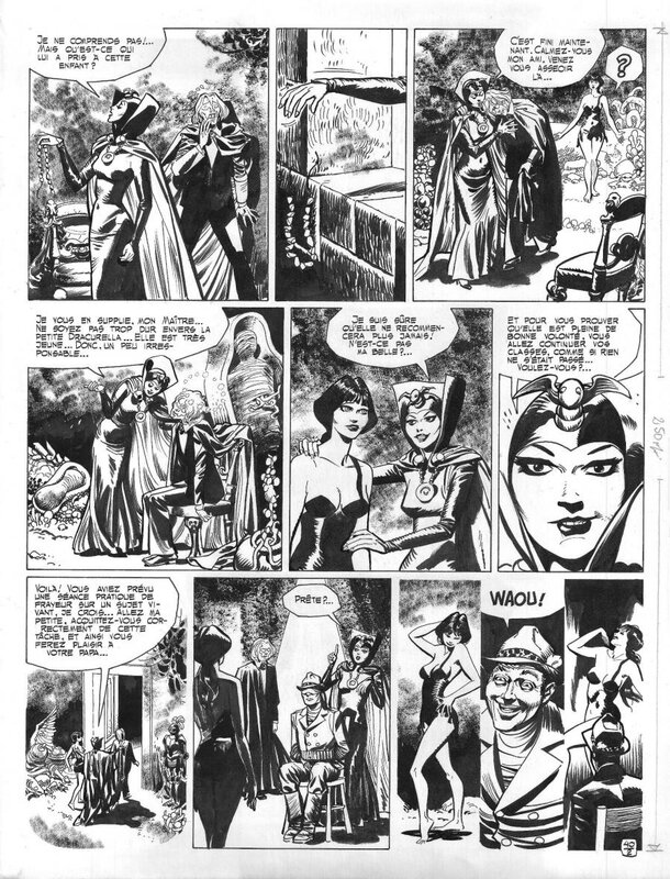 Julio Ribera, Dracurella - T2 - Pl 40 - Comic Strip