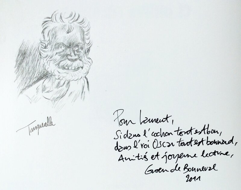 Le Roi Oscar par Hervé Tanquerelle, Gwen De Bonneval - Dédicace