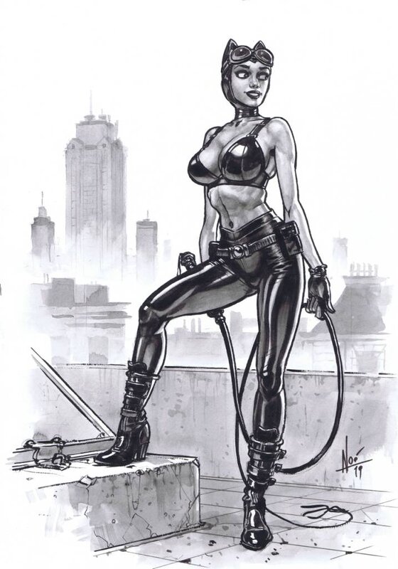 Ignacio Noé, Catwoman - Début de la Nuit - Illustration originale