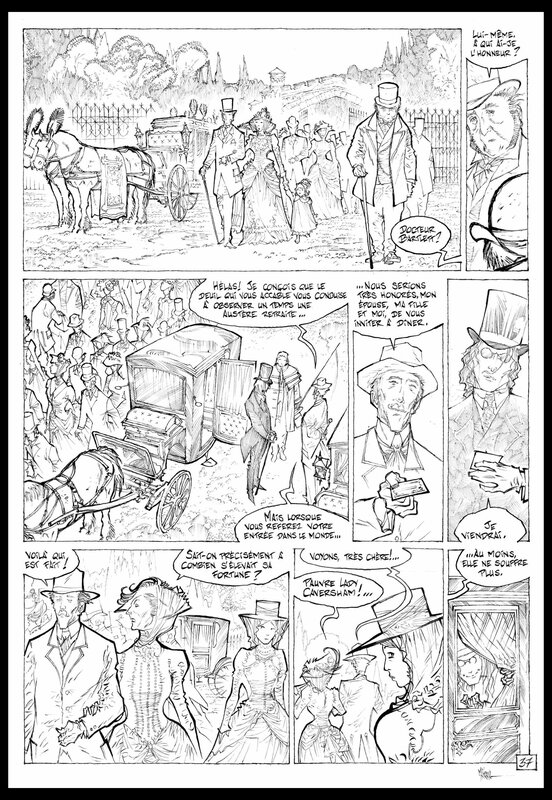 Bruno Maïorana, Alain Ayroles, 2008 - D. - Tome 1 - Planche 37 - Planche originale