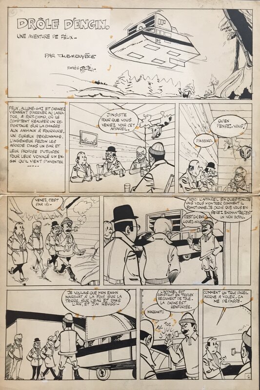 Felix by Jean-Marie Brouyère, Maurice Tillieux - Comic Strip