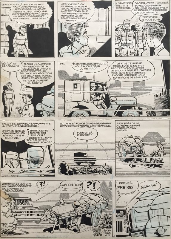 Marc Dacier by Eddy Paape, Jean-Michel Charlier - Comic Strip