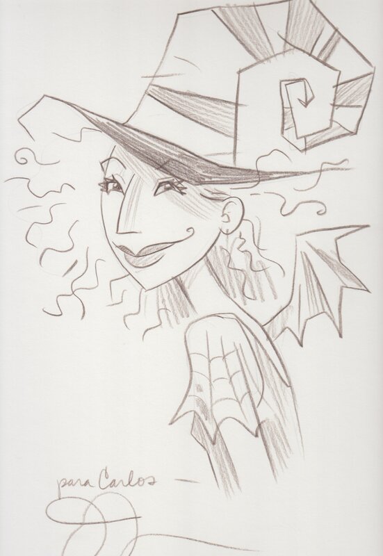 Witch by Jill Thompson - Sketch