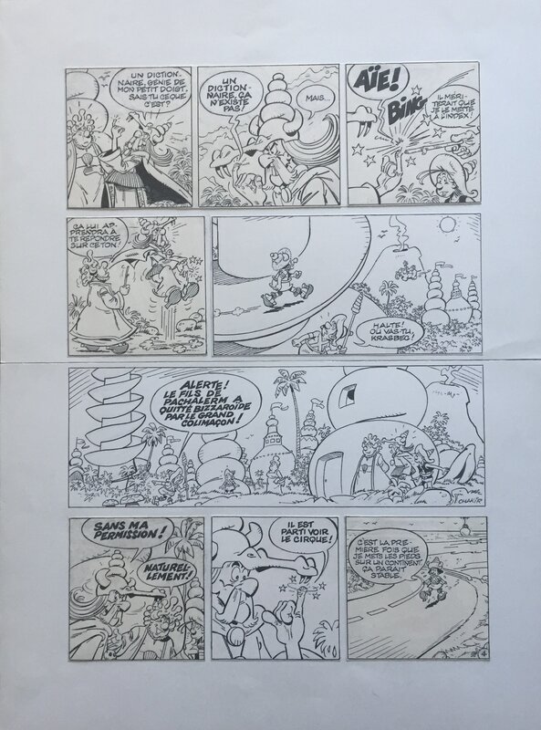 L'insulaire by Jean Chakir - Comic Strip