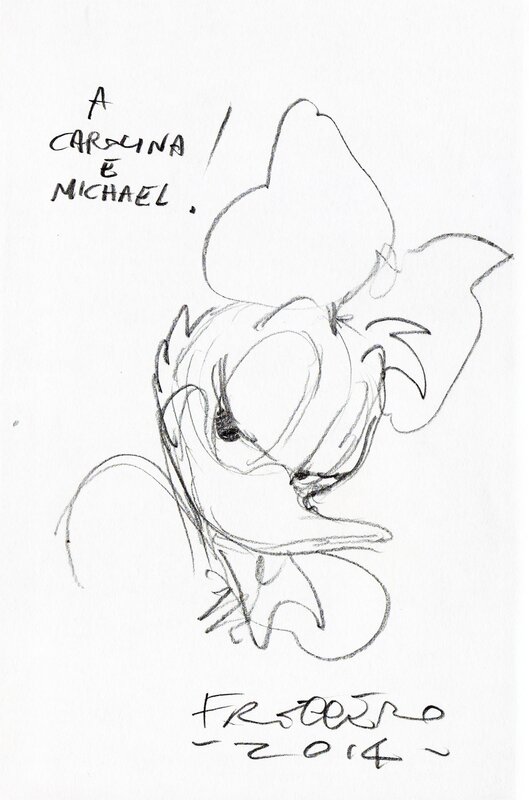 Daisy Duck by Andrea Freccero - Sketch