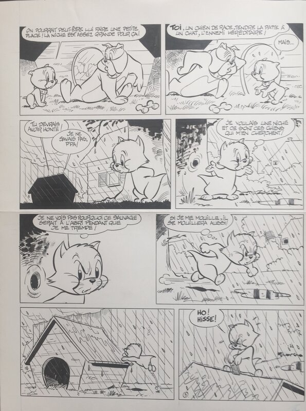 Bop et Be Bop par Gen-Clo - Planche originale