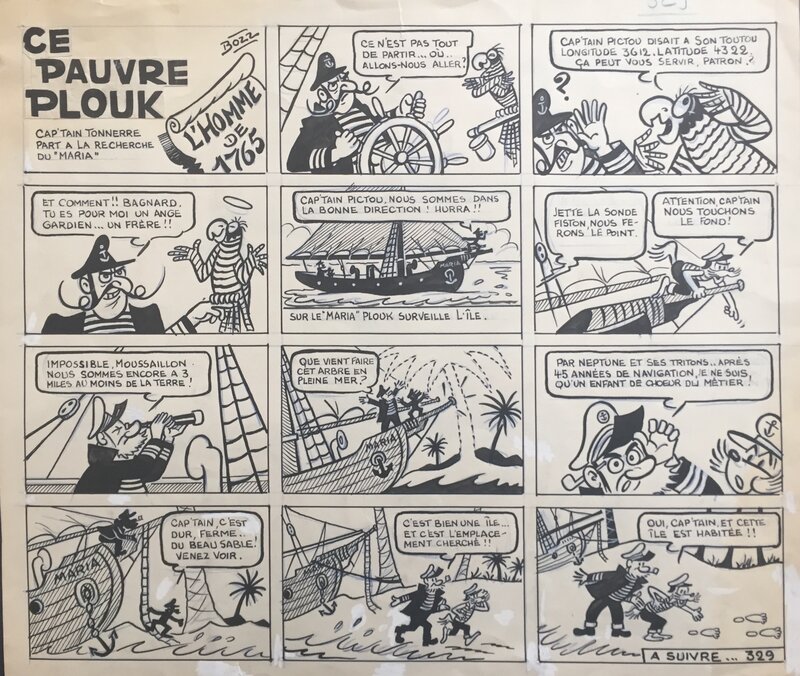 Ce Pauvre Plouk par Rob-Vel - Planche originale