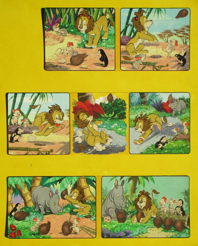 Bert Felstead, Leo, the friendly lion - Comic Strip