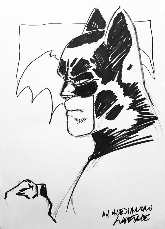 Batman par Liberatore - Dédicace