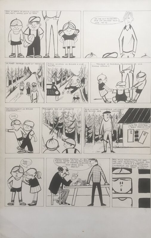 Série inconnue by M.F. Vauthier - Comic Strip