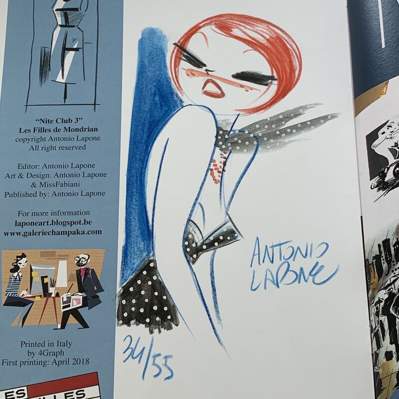 Antonio Lapone, Nite Club 3 - Les filles de Mondrian - Sketch