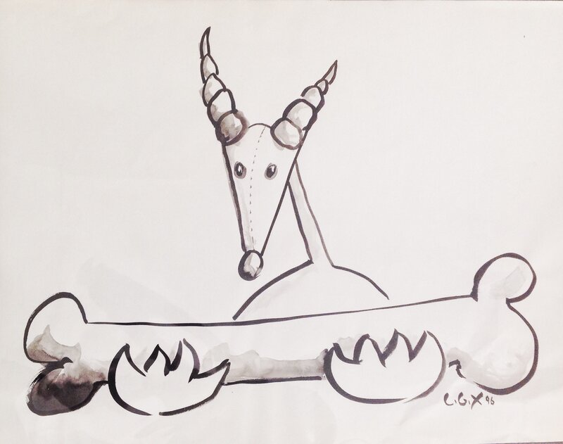 Devil by Lillian Mousli - Sketch