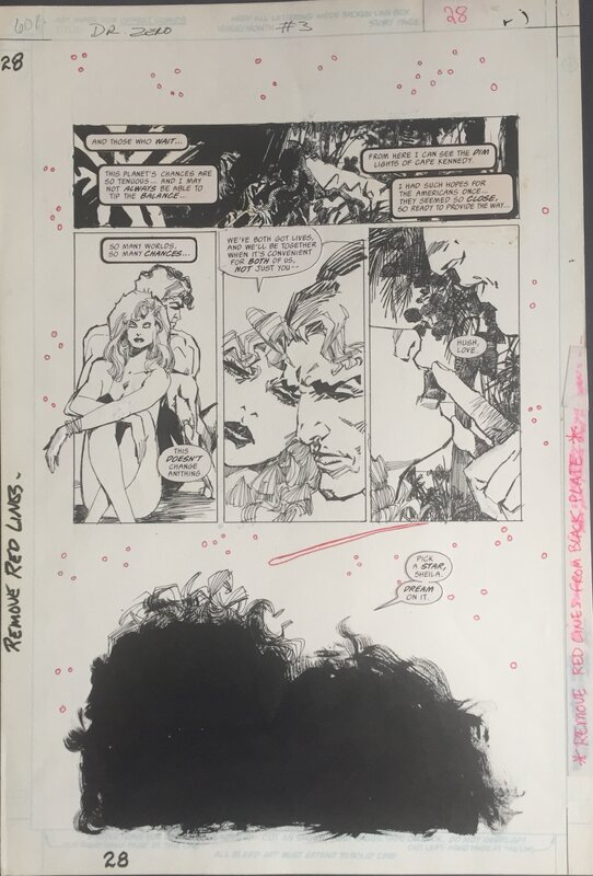 Dr Zero par Bill Sienkiewicz, Denys Cowan - Planche originale