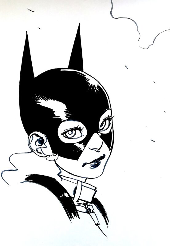 Batgirl par Bengal - Illustration originale