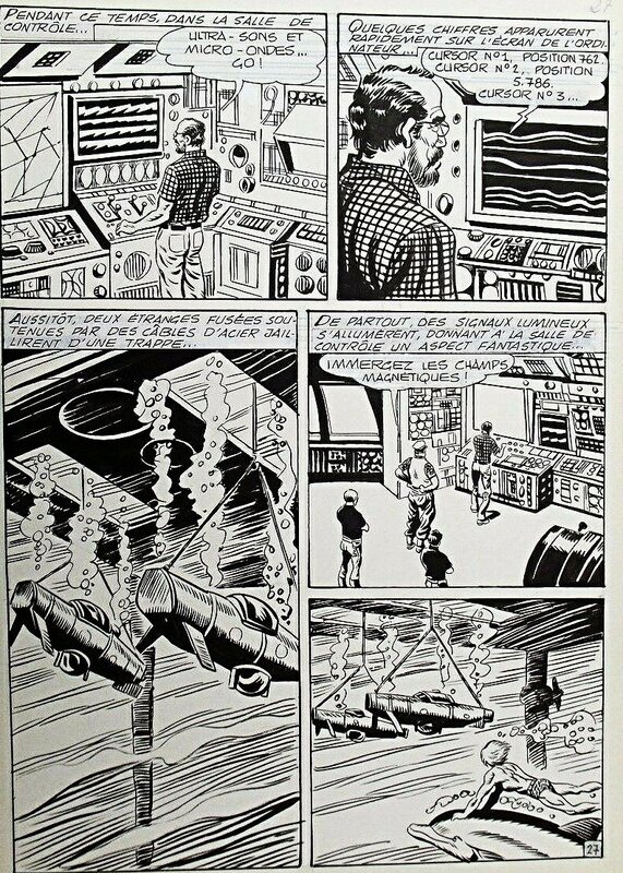 Juan Escandell Torres, L'onde destructrice - Antarès n°6  planche 27 (Mon Journal) - Comic Strip