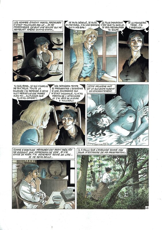 Rosa by François Dermaut - Comic Strip