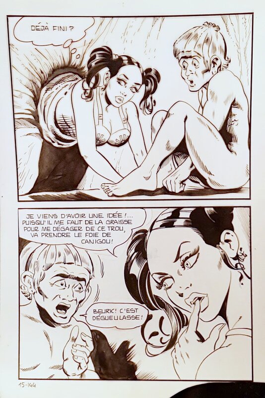 Maghella #15 P144 by Dino Leonetti - Comic Strip