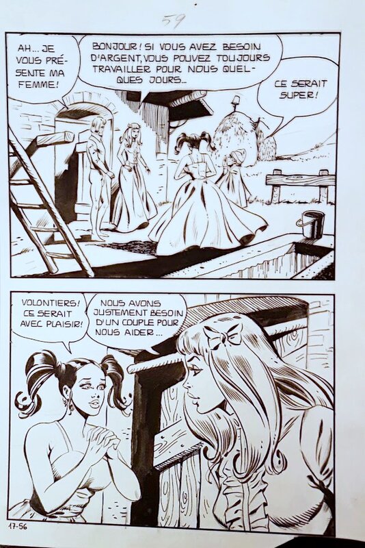 Maghella #17 P56 par Dino Leonetti - Planche originale