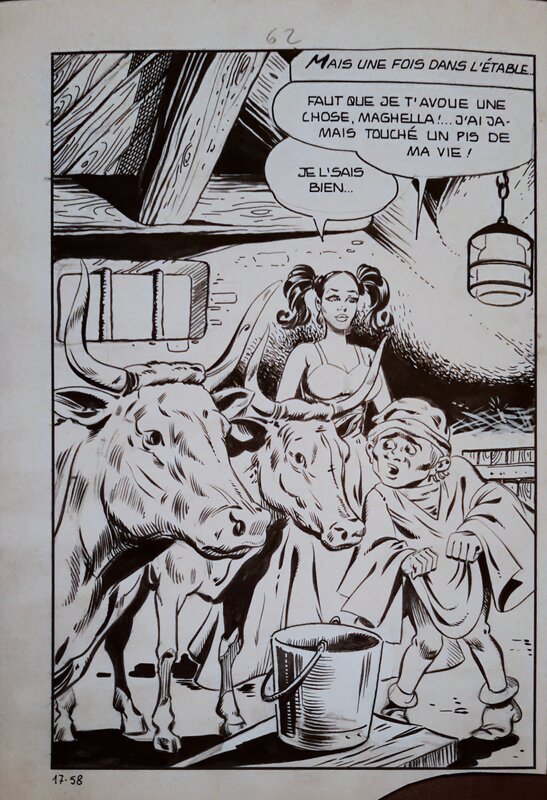 Maghella #17 P58 by Dino Leonetti - Comic Strip