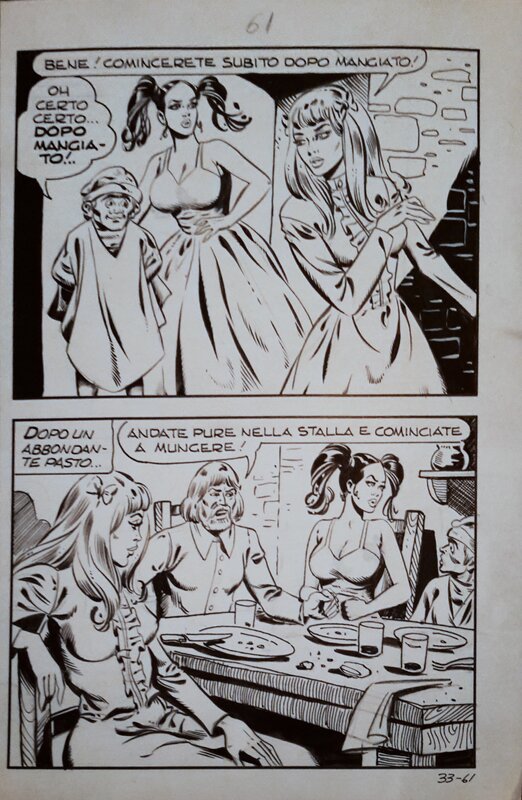 Dino Leonetti, Maghella (IT) #33 P61 - Planche originale