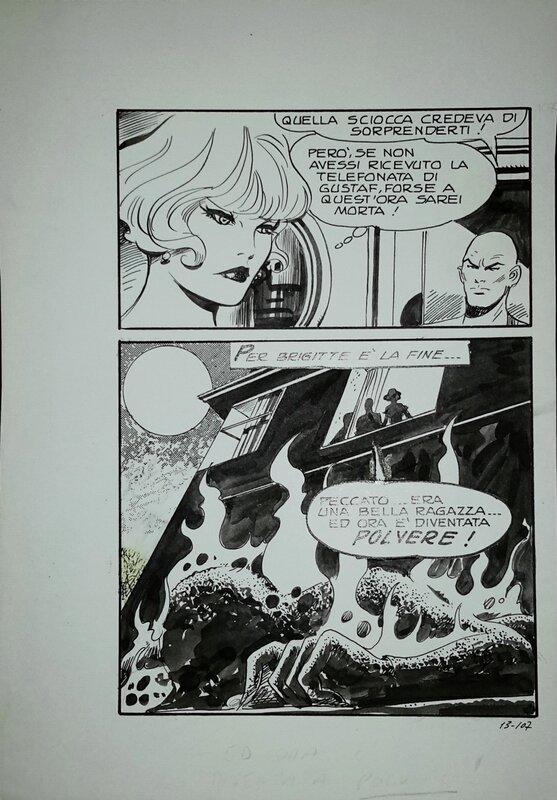Naga #13 P107 par Leone Frollo - Planche originale