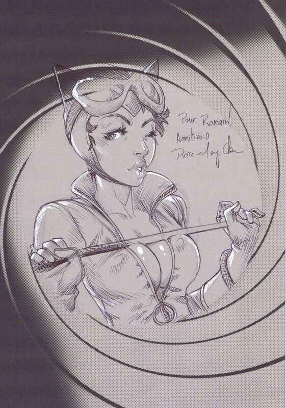 Catwoman par Chan - Sketch