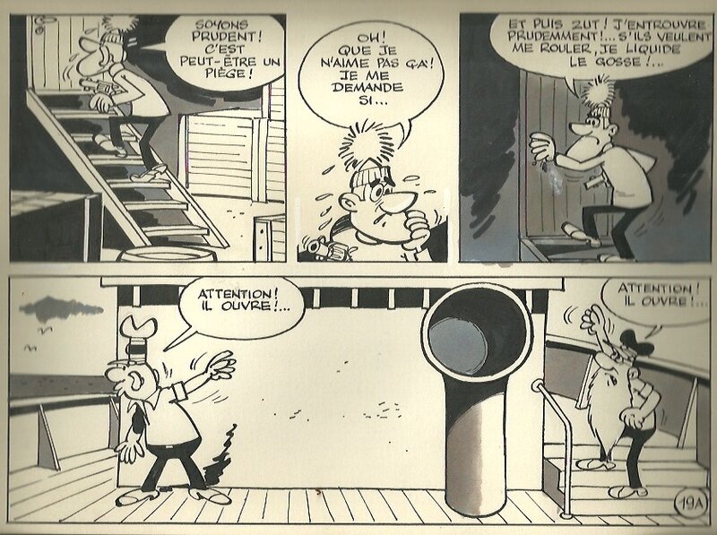 La course au trésor by Paul Deliège - Comic Strip