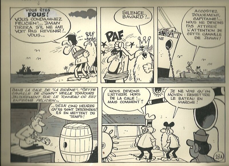 La course au trésor by Paul Deliège - Comic Strip