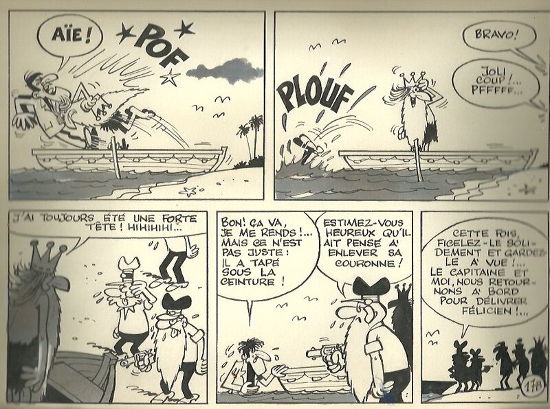 La course au trésor by Paul Deliège - Comic Strip