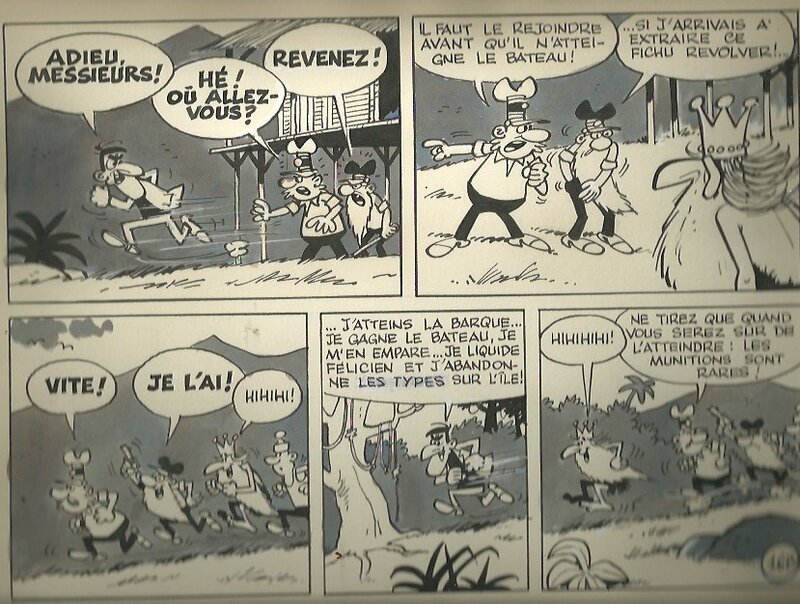 La course au trésor by Paul Deliège - Comic Strip