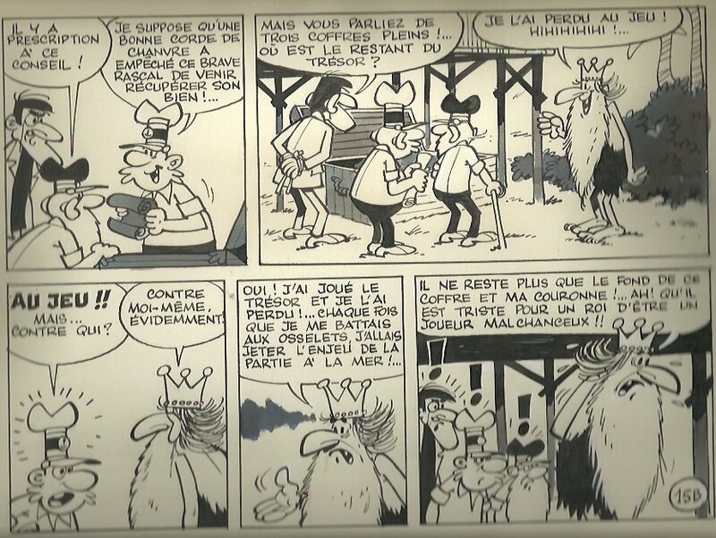 La course au trésor by Paul Deliège - Comic Strip