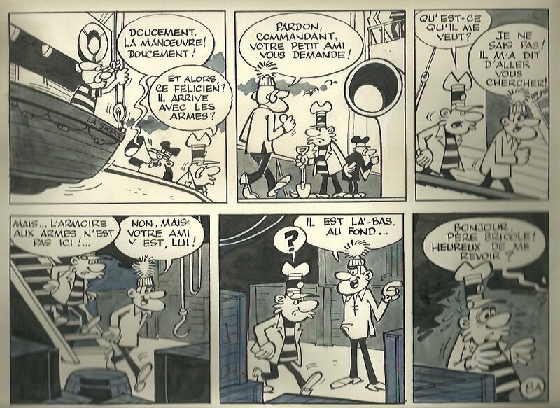 La course au trésor by Paul Deliège - Comic Strip