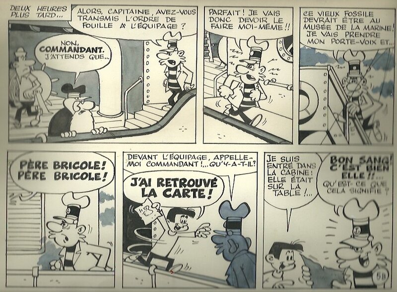 La course au trésor by Paul Deliège - Comic Strip